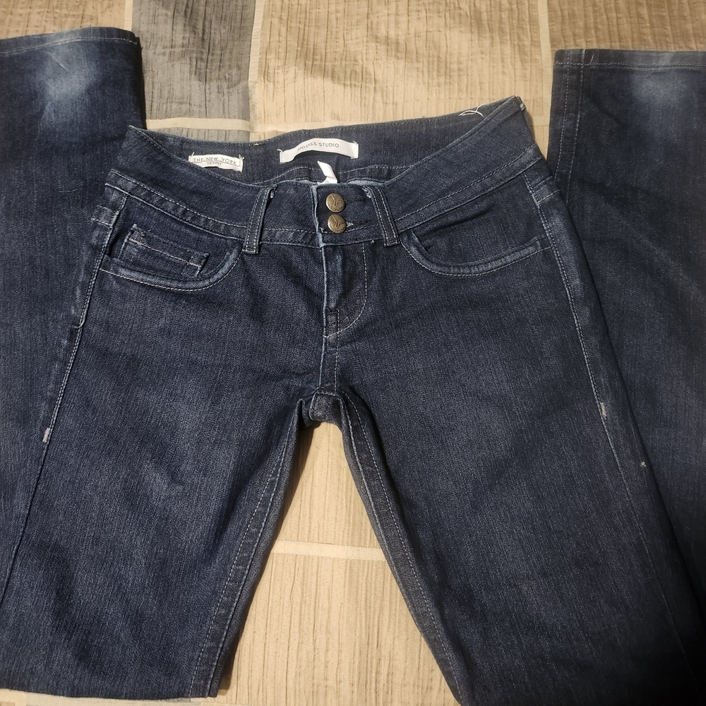 Women's Dark Blue Jeans